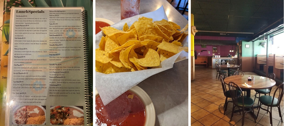 El Ranchito Restaurant Menu