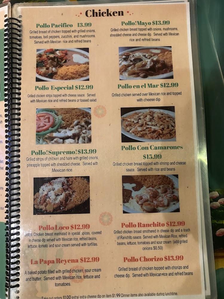 El Ranchito Restaurant Menu image 4