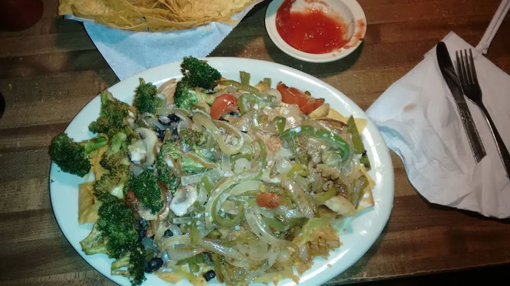 Vegetable Nachos